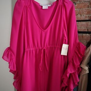 NWT Gretchen Scott Designs Hot Pink Cover-up/Dress